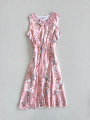 Baby Pink Korean Dress -Bust 34