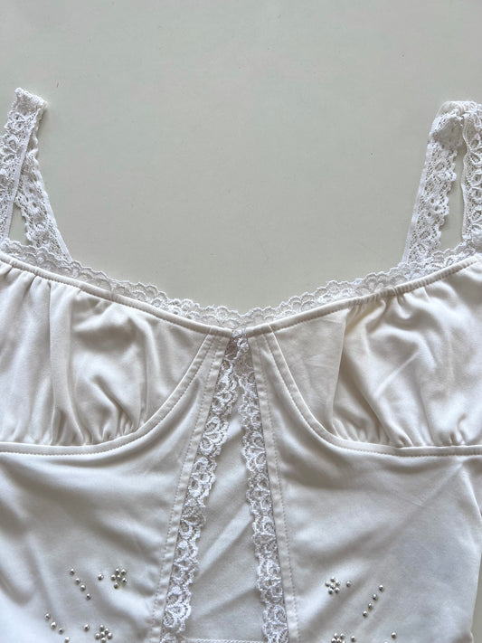 Vintage Lace Top-Bust 32 to 34