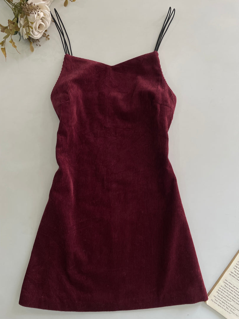 Corduroy Dress-Bust 30