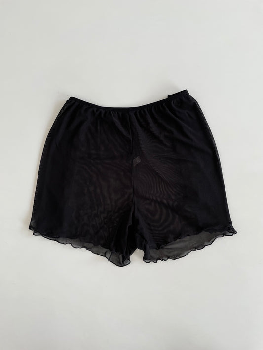 Sheer Coverup Shorts-waist 32 to 34