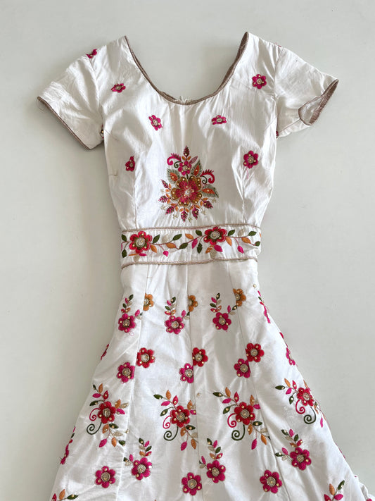 Desi Embroidered Dress-Bust 34