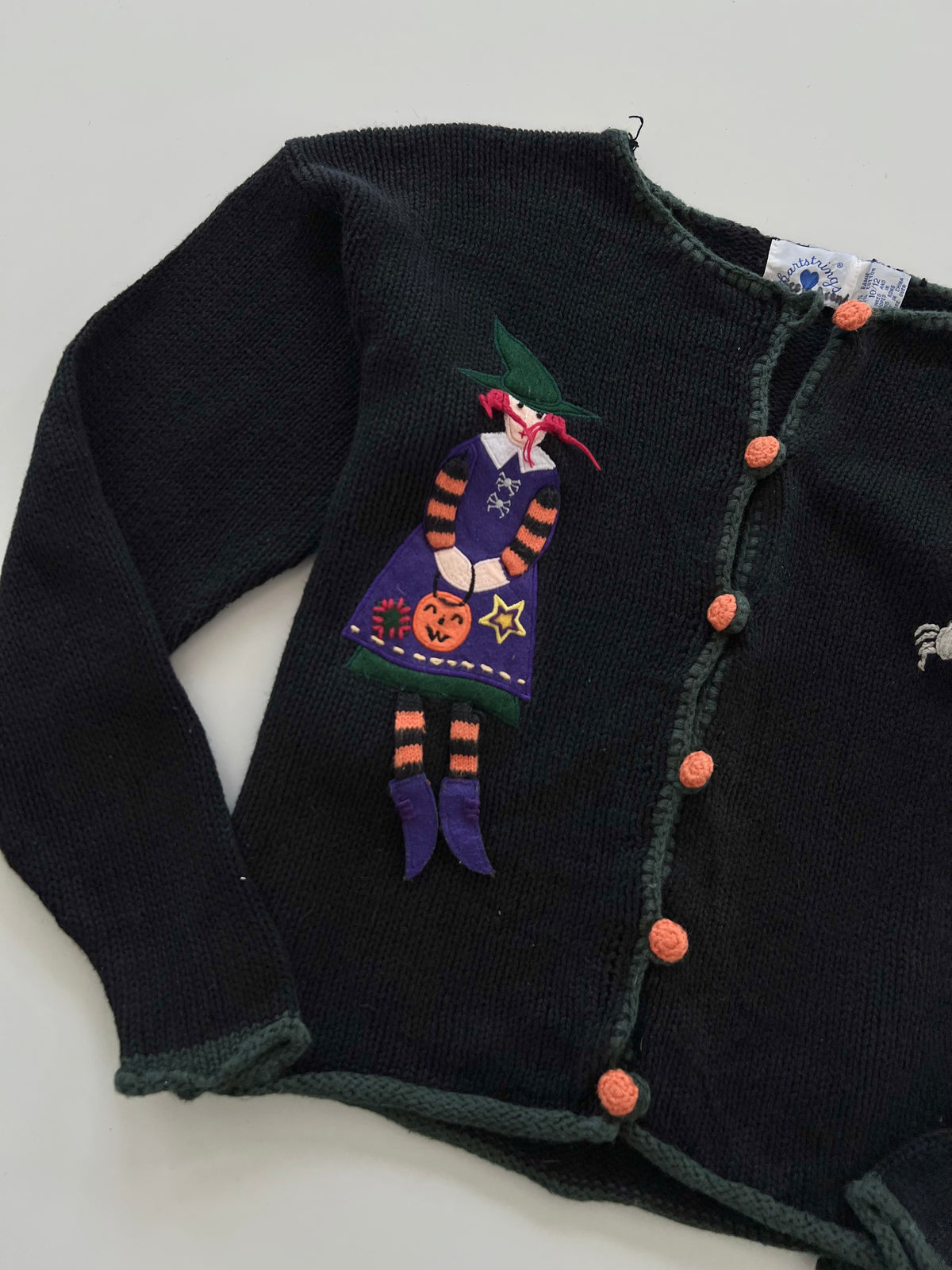 Hartstrings Christmas Embroidered Cardigan Sweater-Bust 42