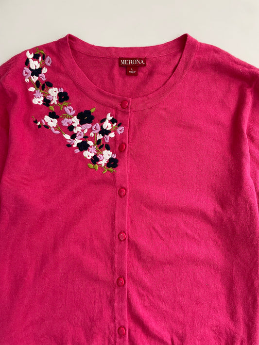Merona Embroidered Pre Winter Top-Bust 40 to 42