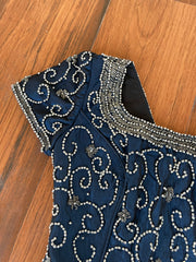 Heavily Embroidered Top-Bust 30