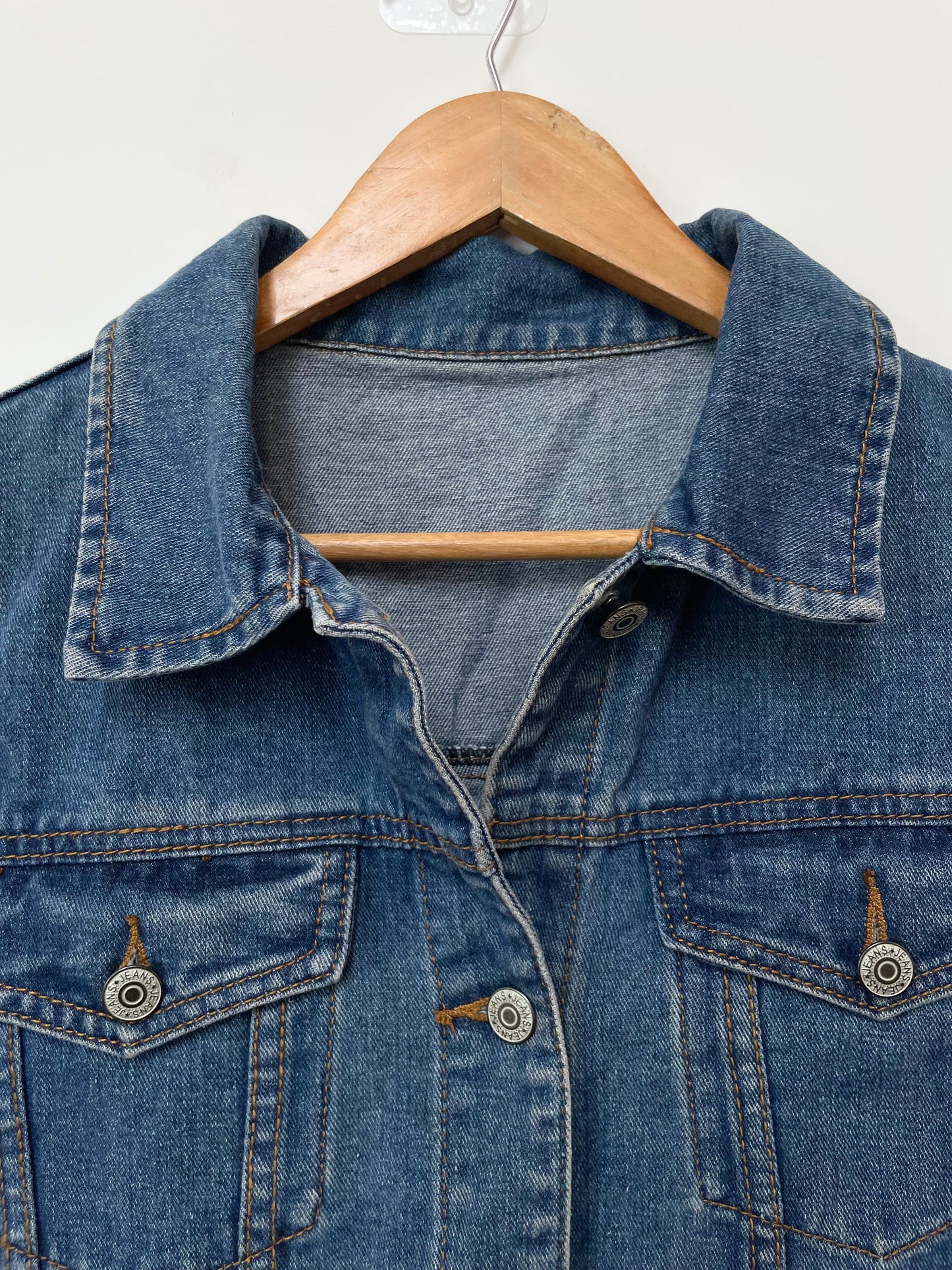 Denim Vest-Bust 38