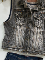 Load image into Gallery viewer, Denim Vest-Bust 34