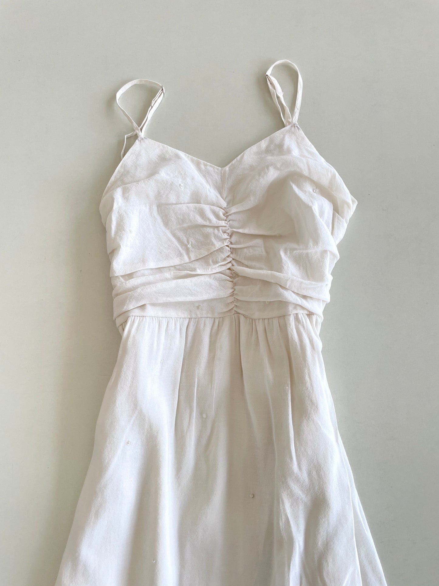 Snow White Slip Dress-Bust 34