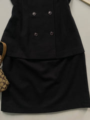 100% Wool Winter Dress-Bust 38