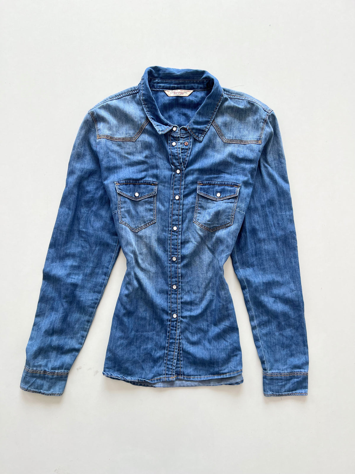 Bershka Denim Shirt-Bust 38