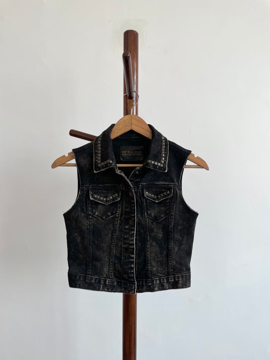Denim Vest-Chest 30