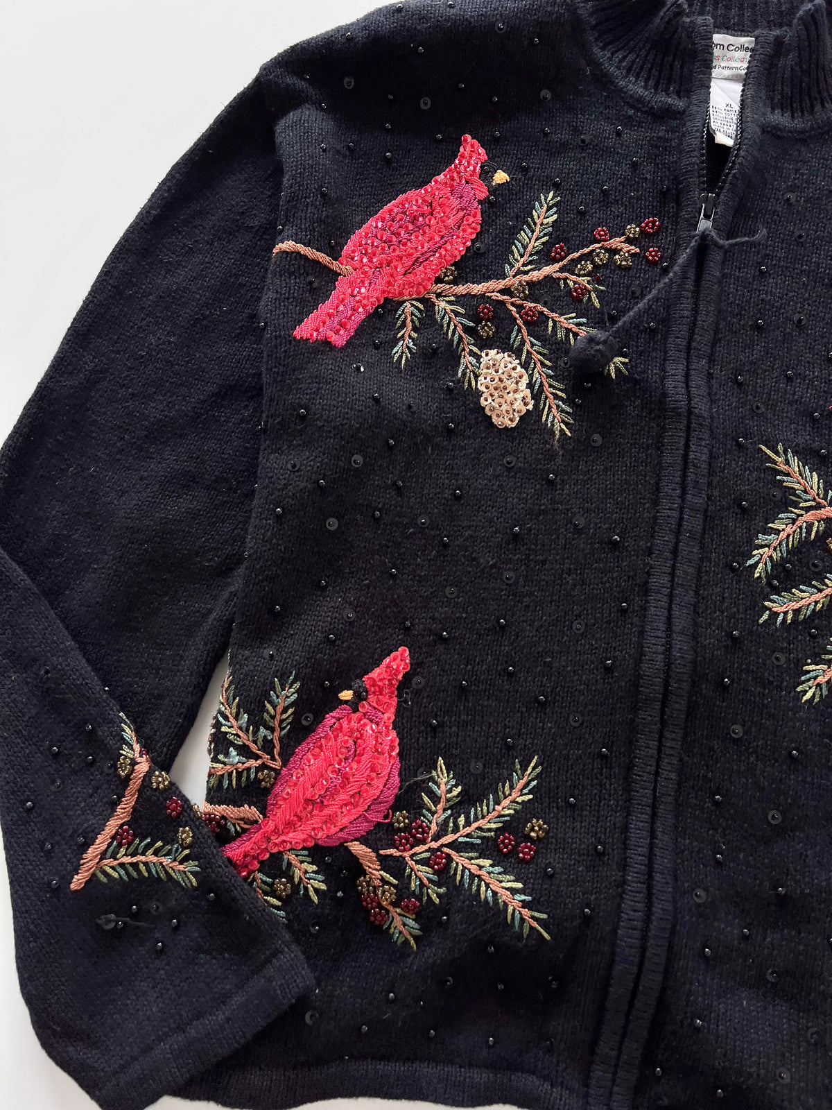 Heirloom Collectibles Embroidered Sweater-Bust 50