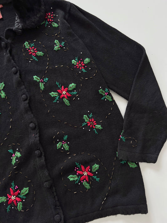 Traditions Embroidered Sweater-Bust 56