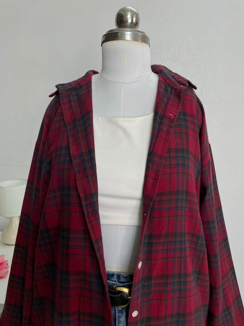 Plaid Shirt - Bust 46