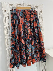 Vintage Pleated Skirt-Waist 34 to 38