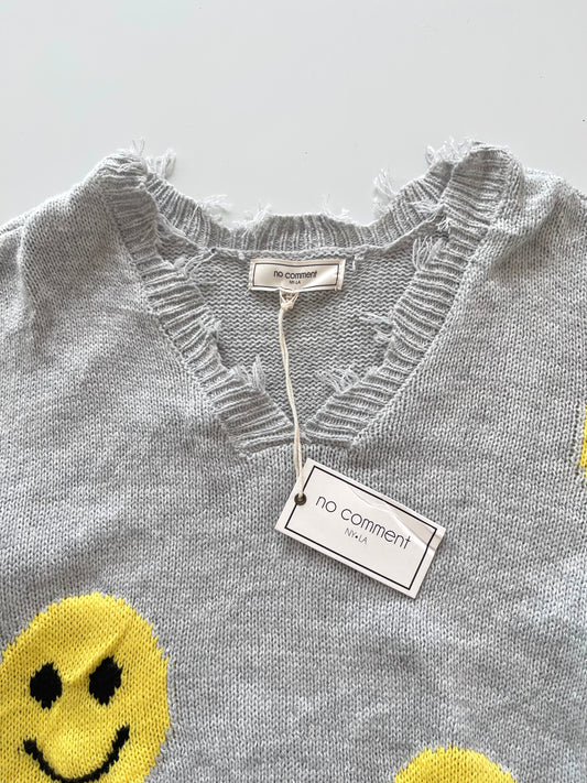 No Comment New Tagged Chunky Pinterest Sweater-Bust 46