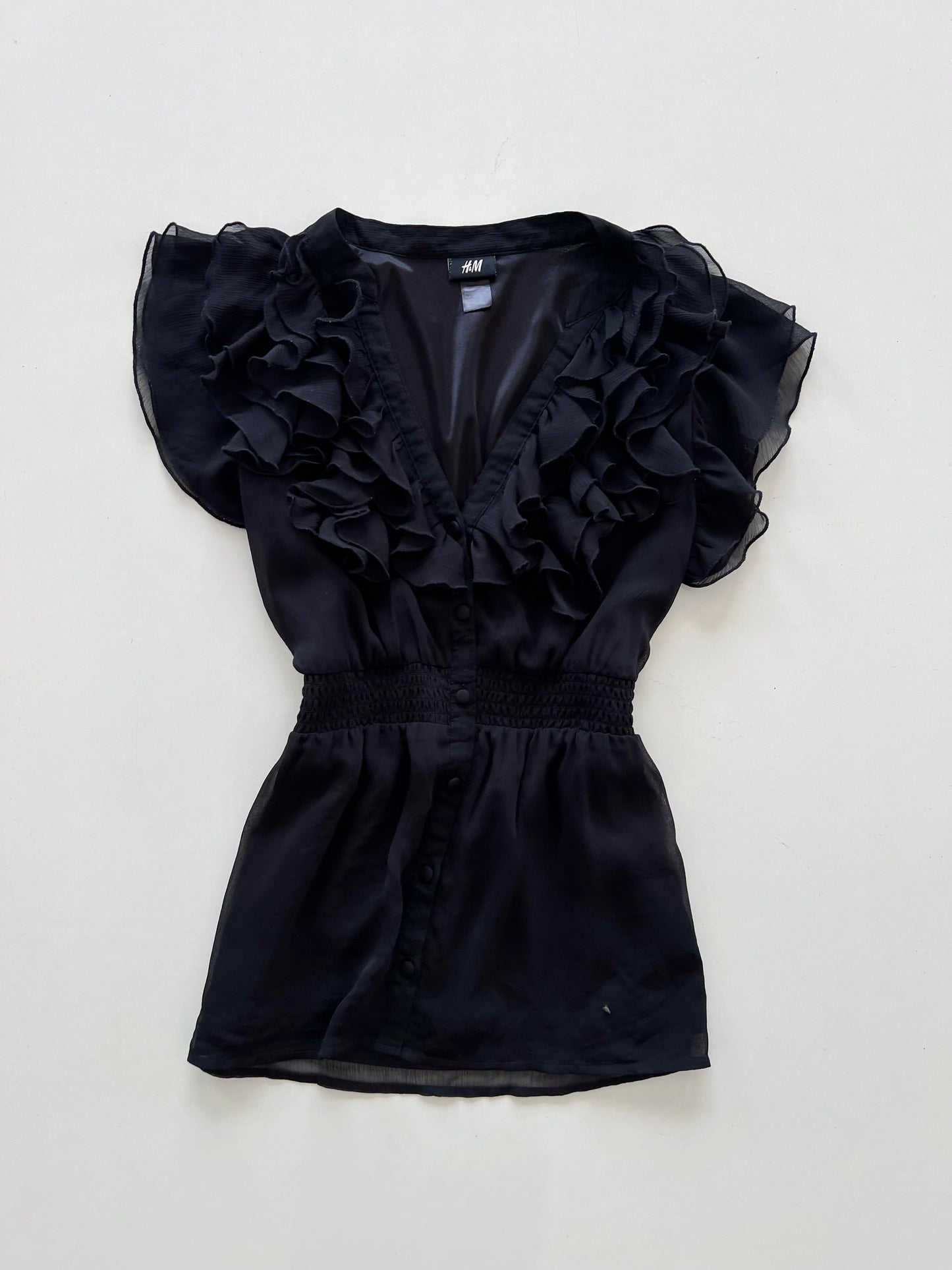 H&M Ruffle Top-Bust 36 to 38