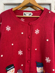 Embroidered Christmas Sweater-Bust 48