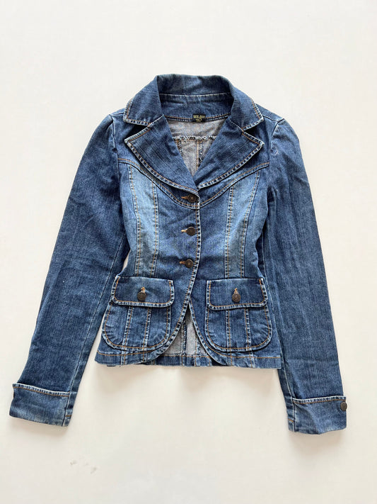 Vintage Denim Jacket-Bust 32