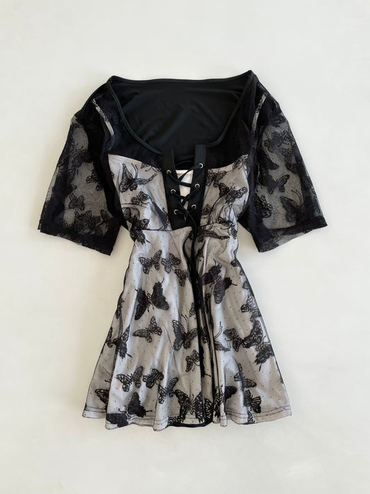 Vintage Butterfly Top-Bust 52 to 54