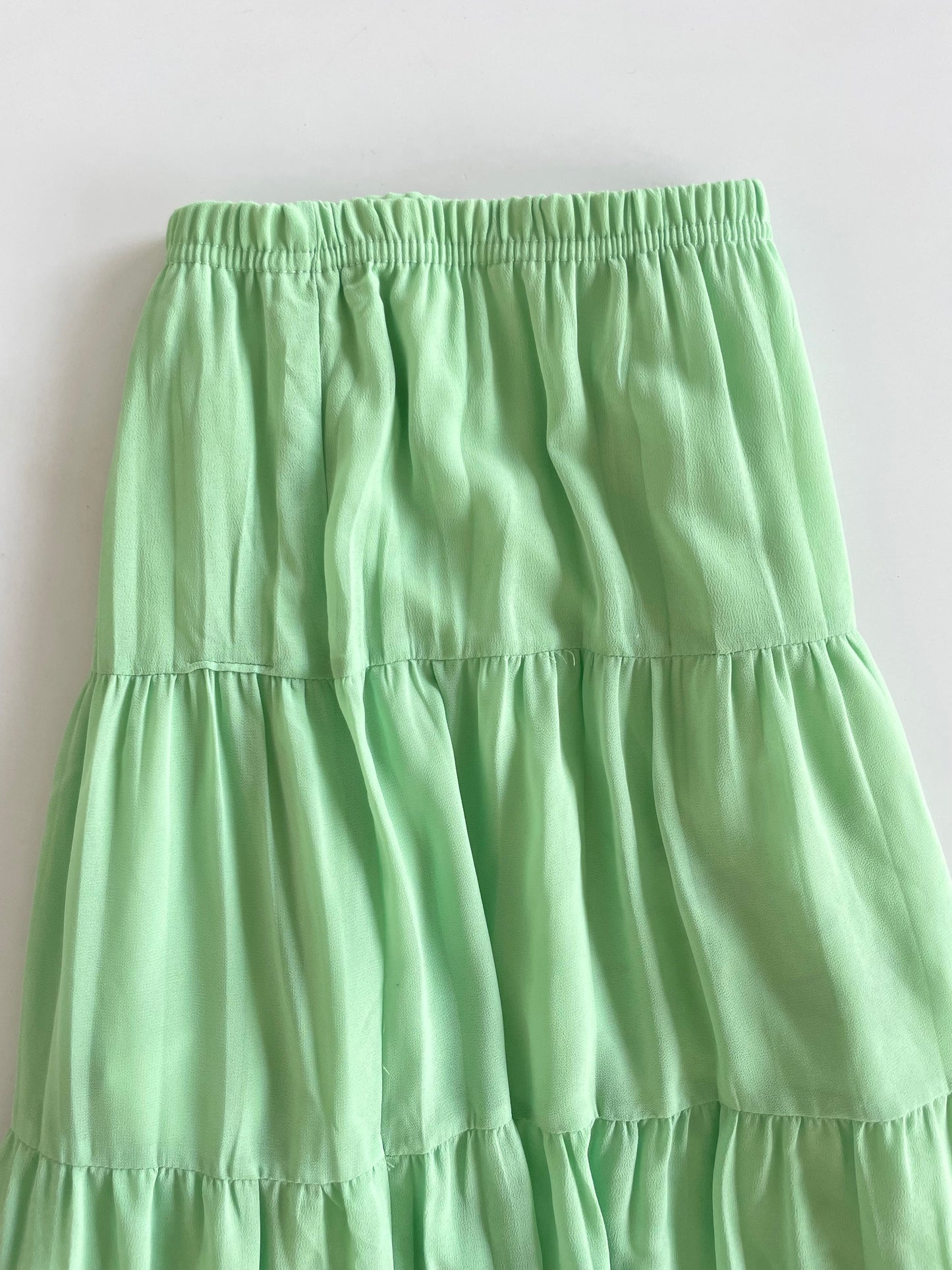 Pastel Solid Skirt-Bust 34 to 38