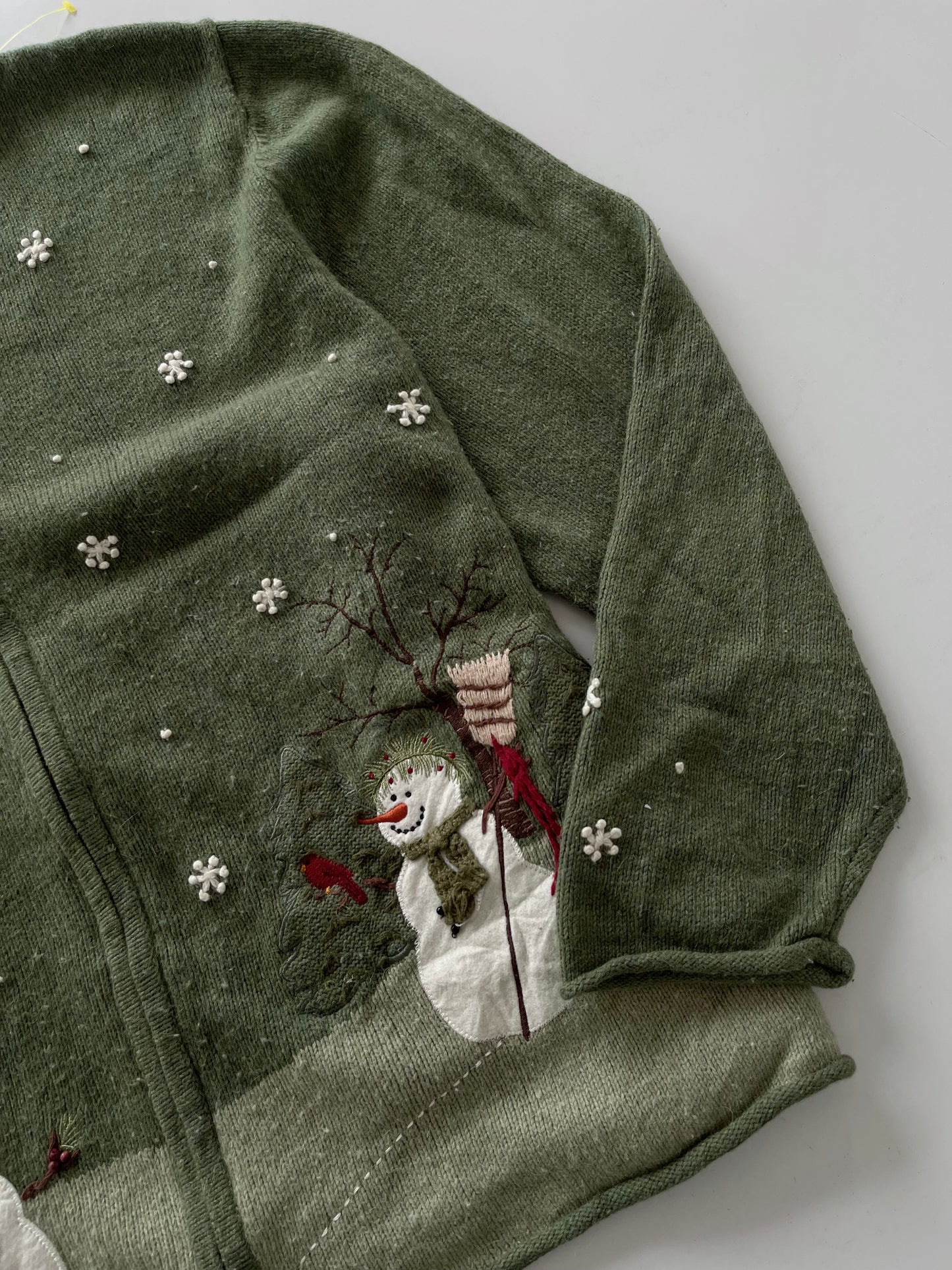 Christmas Embroidered Zipper-Bust 58