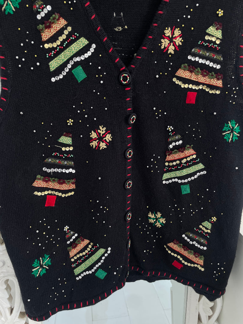 Christmas Sweater Vest-Bust 48