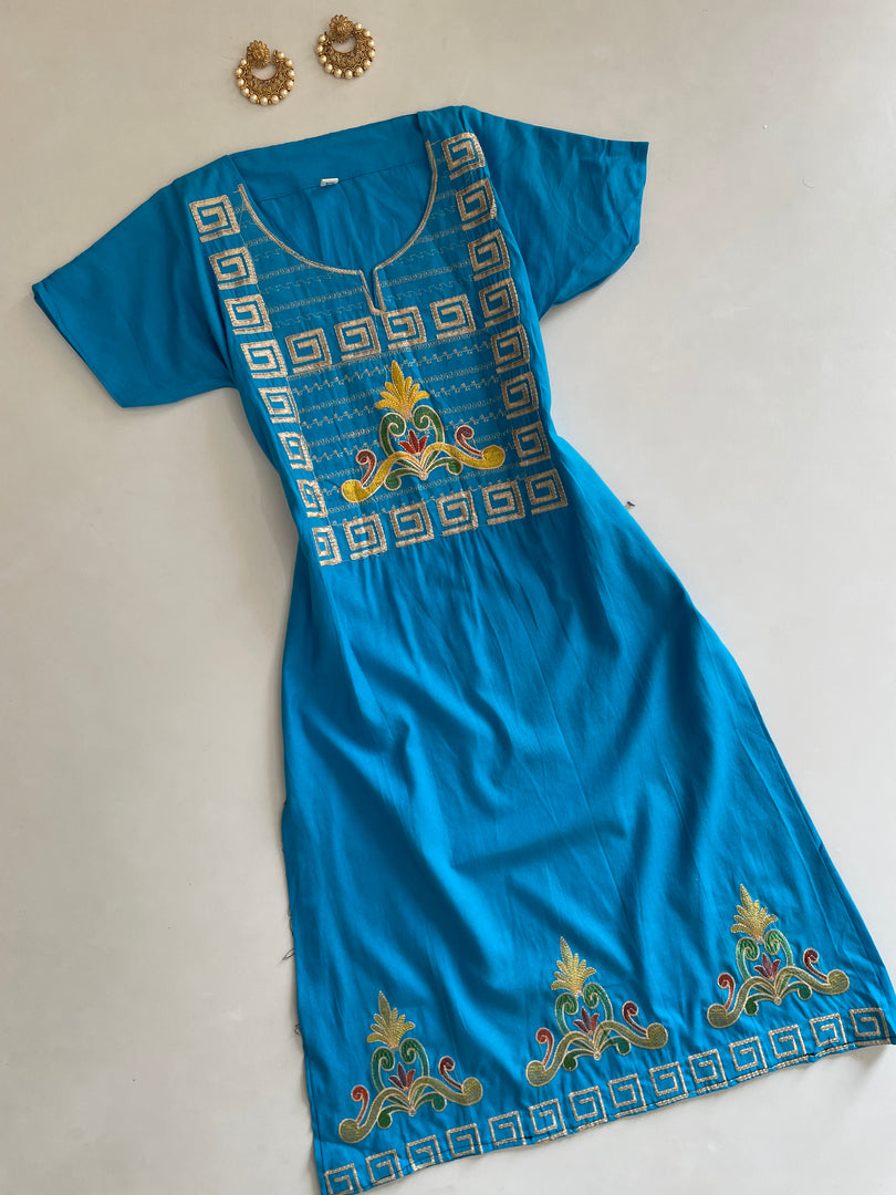 Embroidered Kurti-Bust 34