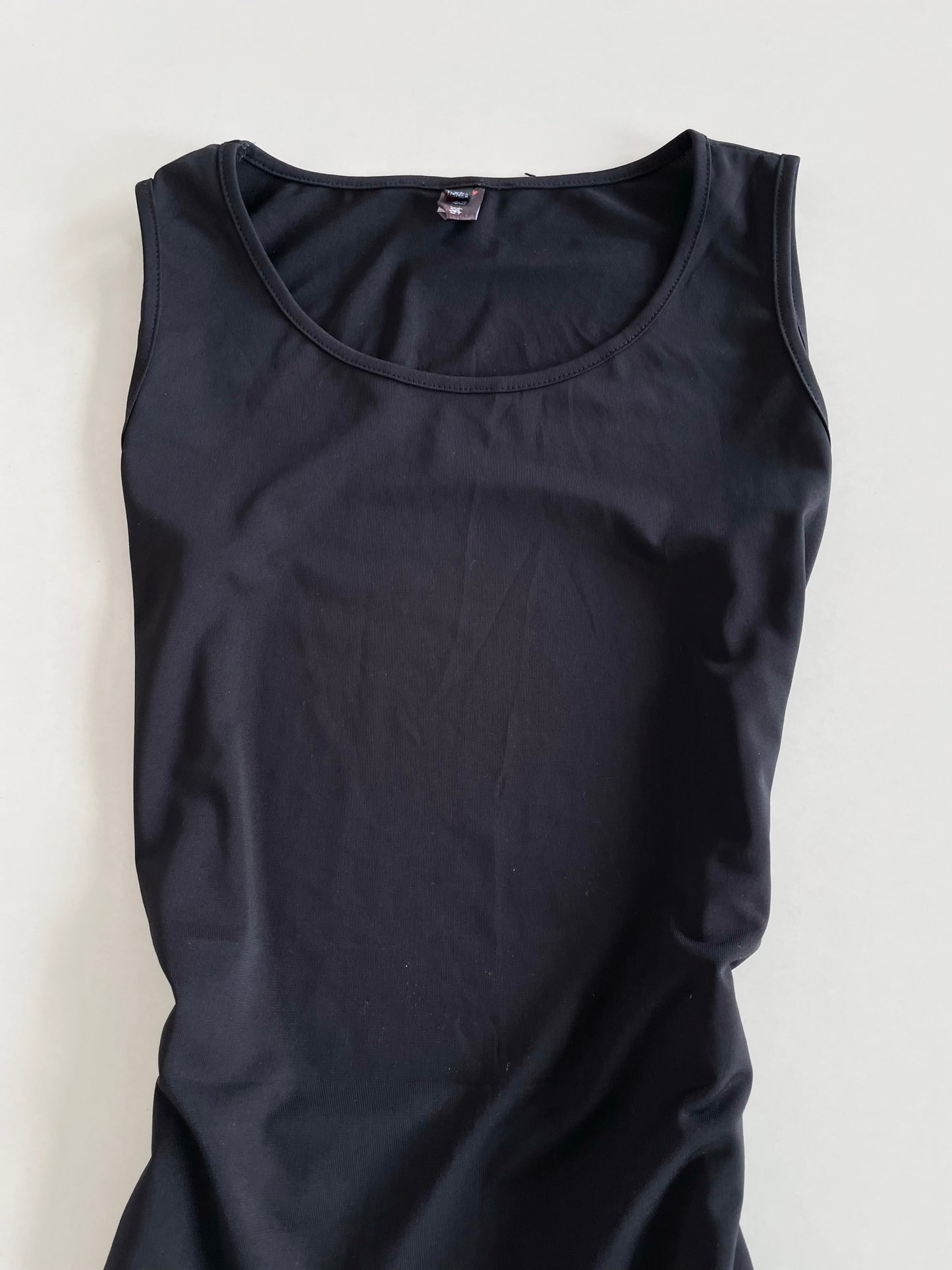 Solid Black Dress-Bust 38 to 40
