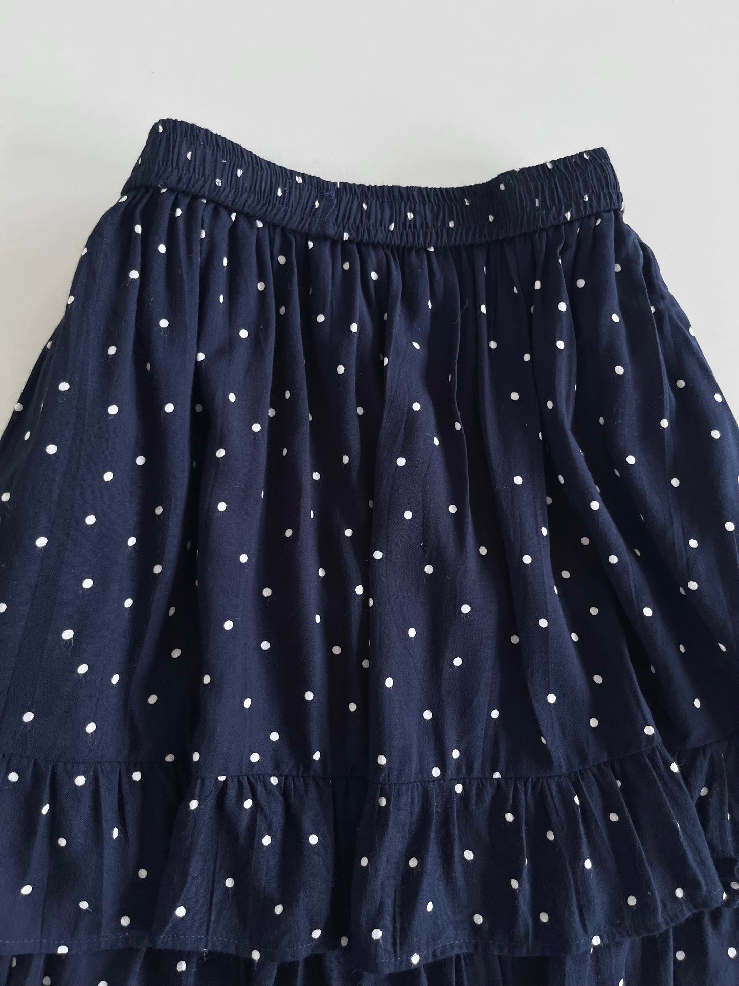 Angie Ruffle Polka Dot Skirt-Waist 30 to 34