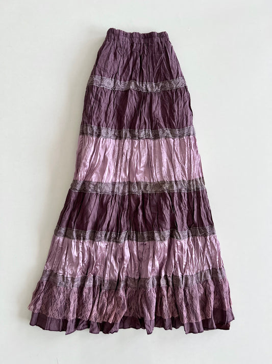 Satin & Lace Vintage Skirt-Waist  30 to 34