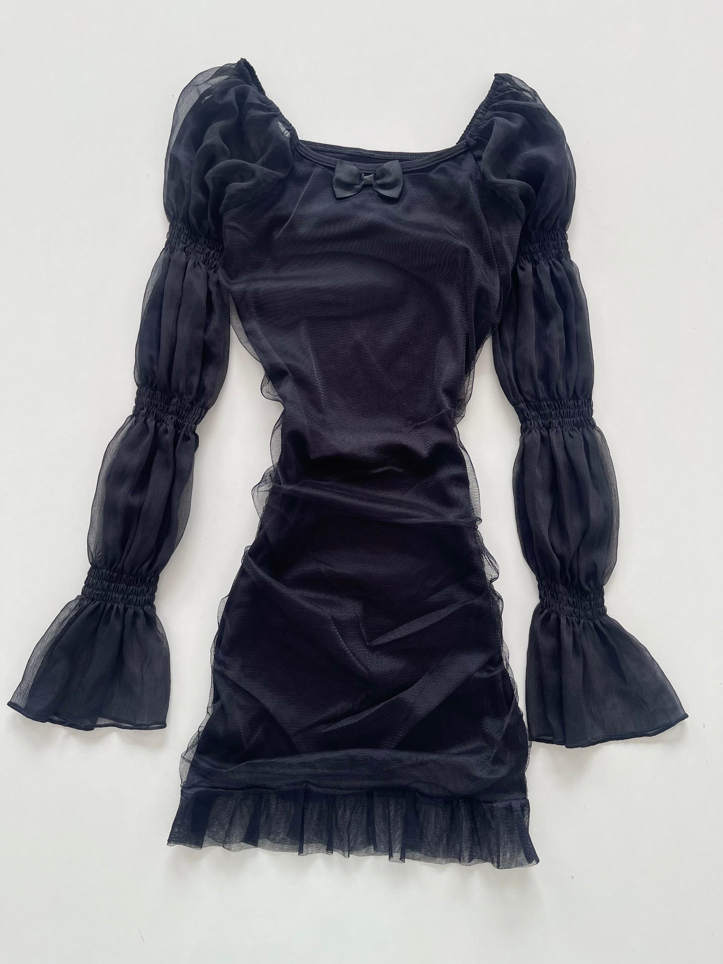 Y2k Black Dress-Bust 30 to 32
