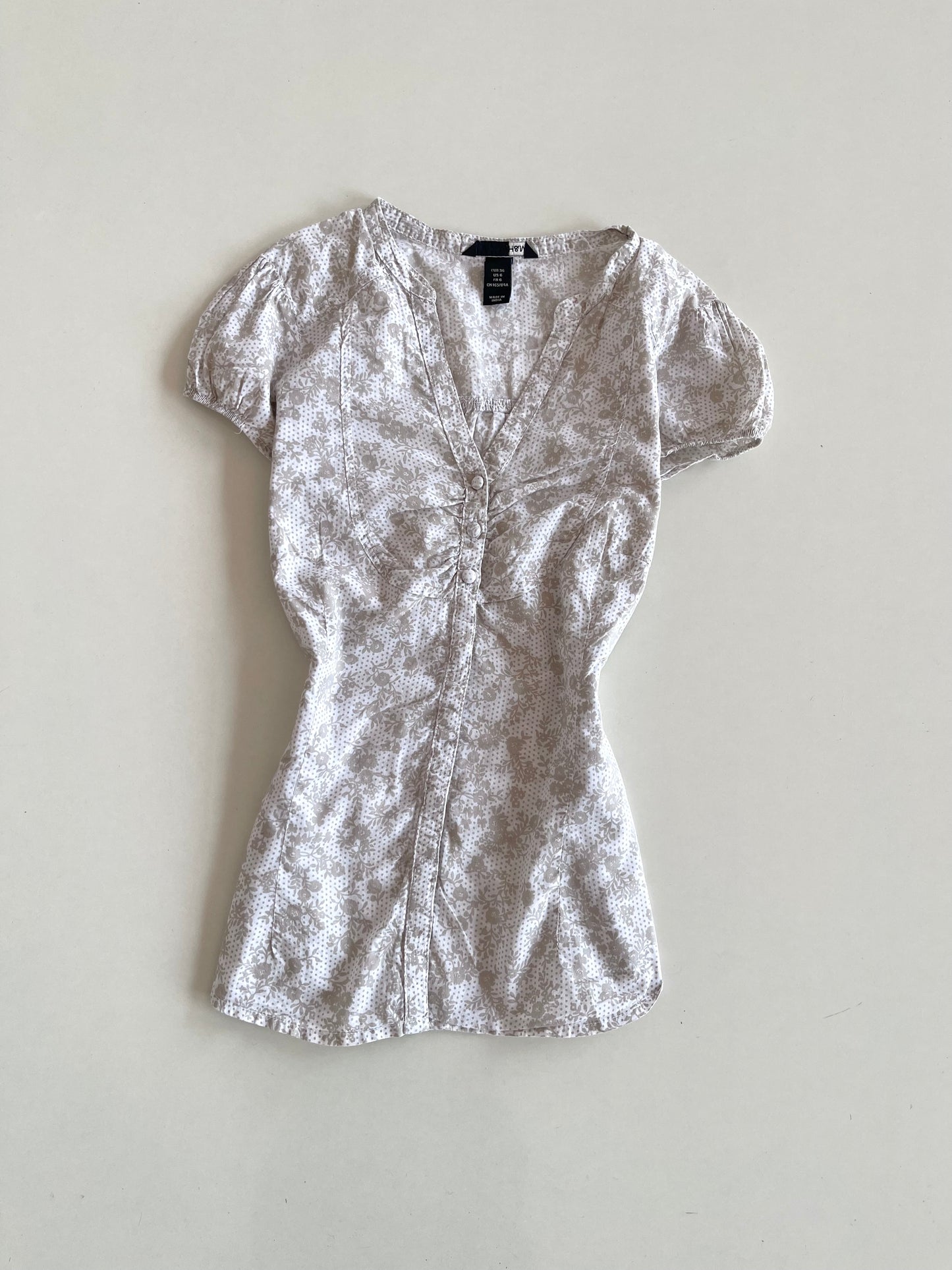 H&M 100% Cotton Top-Bust 32