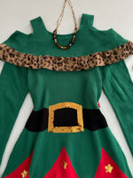 Load image into Gallery viewer, Christmas Sweater Dress-Bust 32
