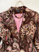 Load image into Gallery viewer, Vintage Paisley Blazer-Bust 40
