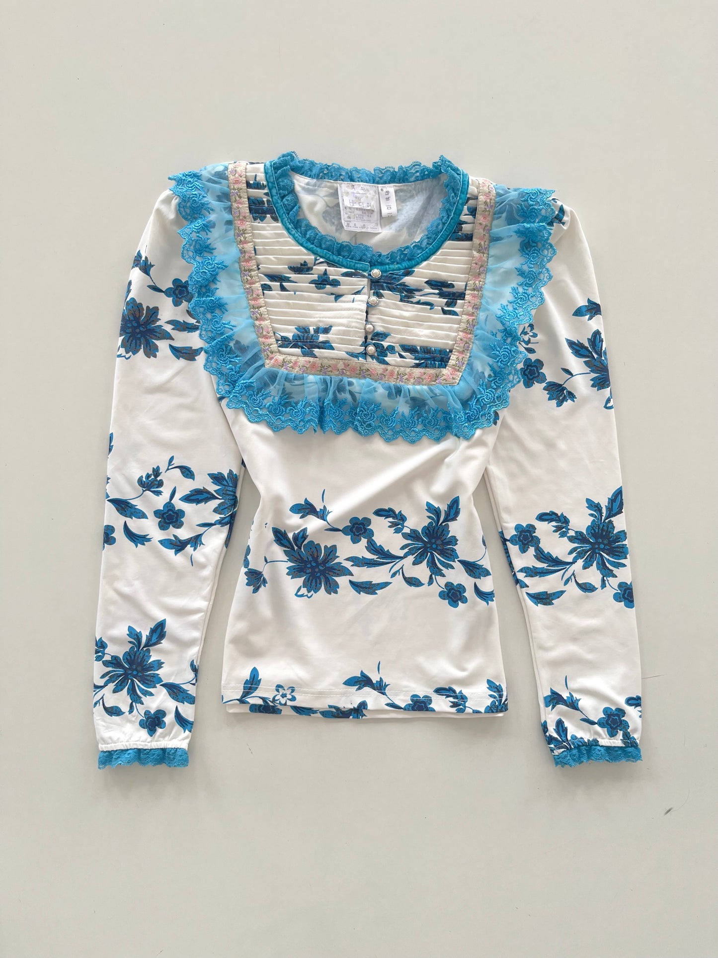 Vintage Lace Top-Bust 36