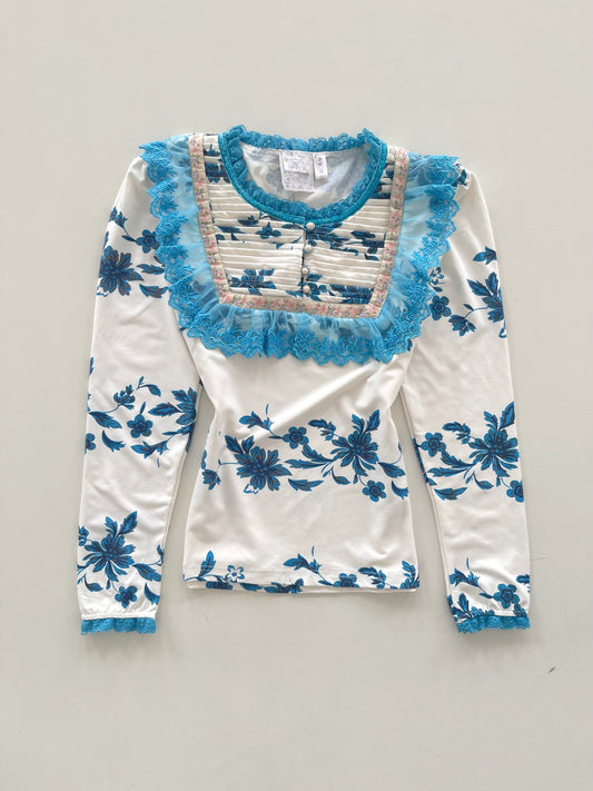 Vintage Lace Top-Bust 36