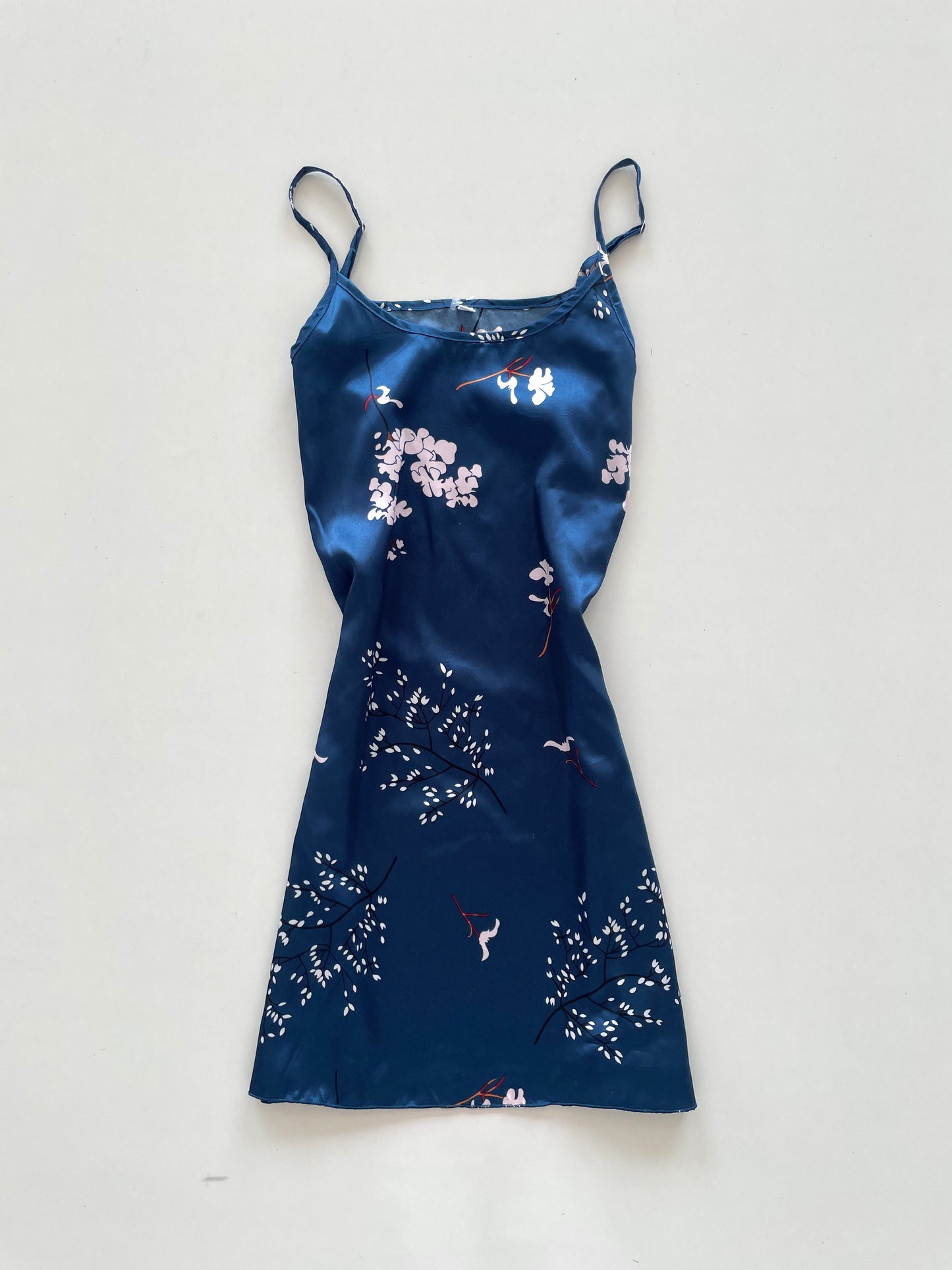 Satin Slip Dress Top-Bust 38