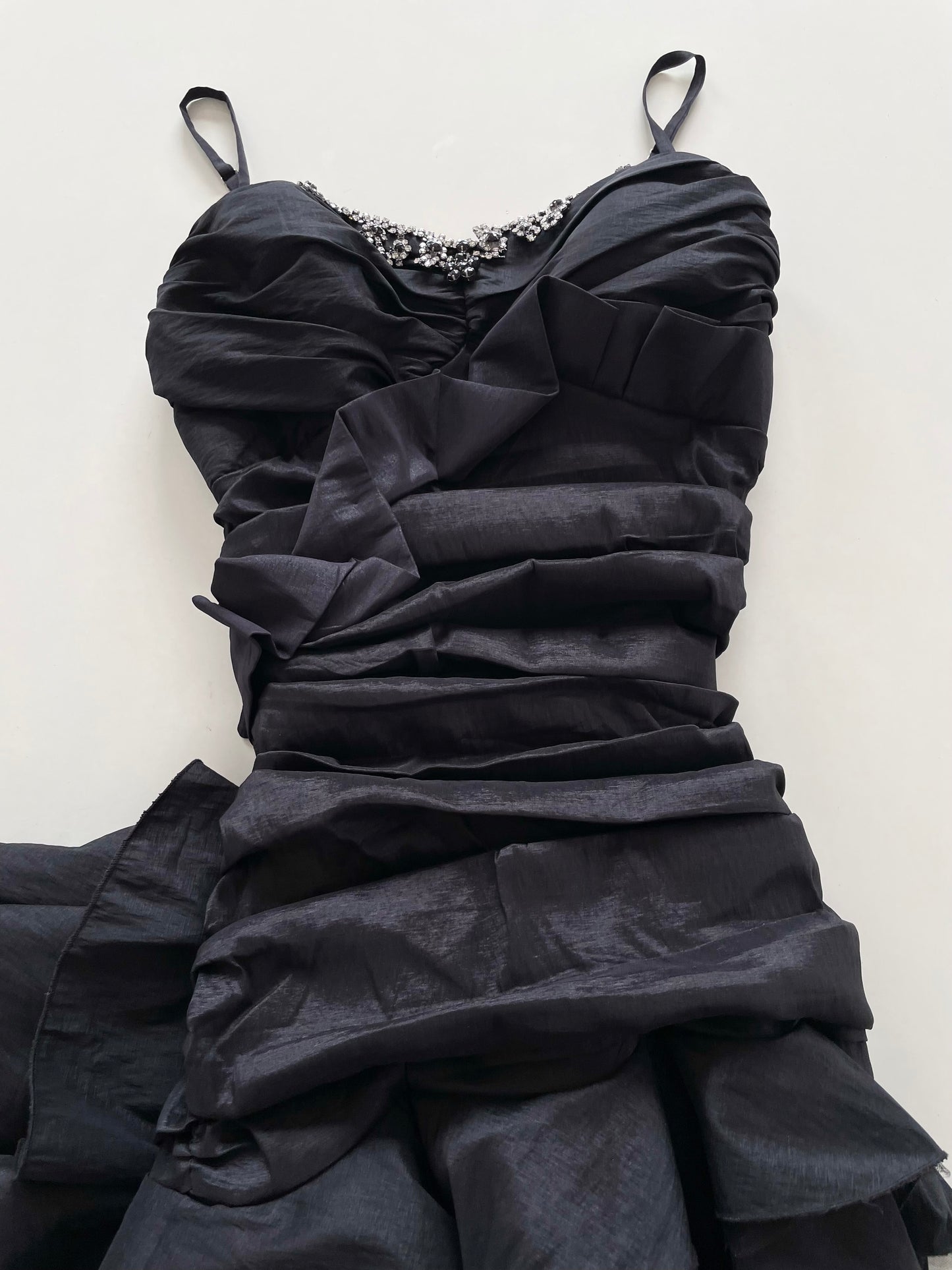 Vizon Vintage Ruffle Dress-Bust 38