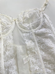 Sheer Corset Top-Bust 34