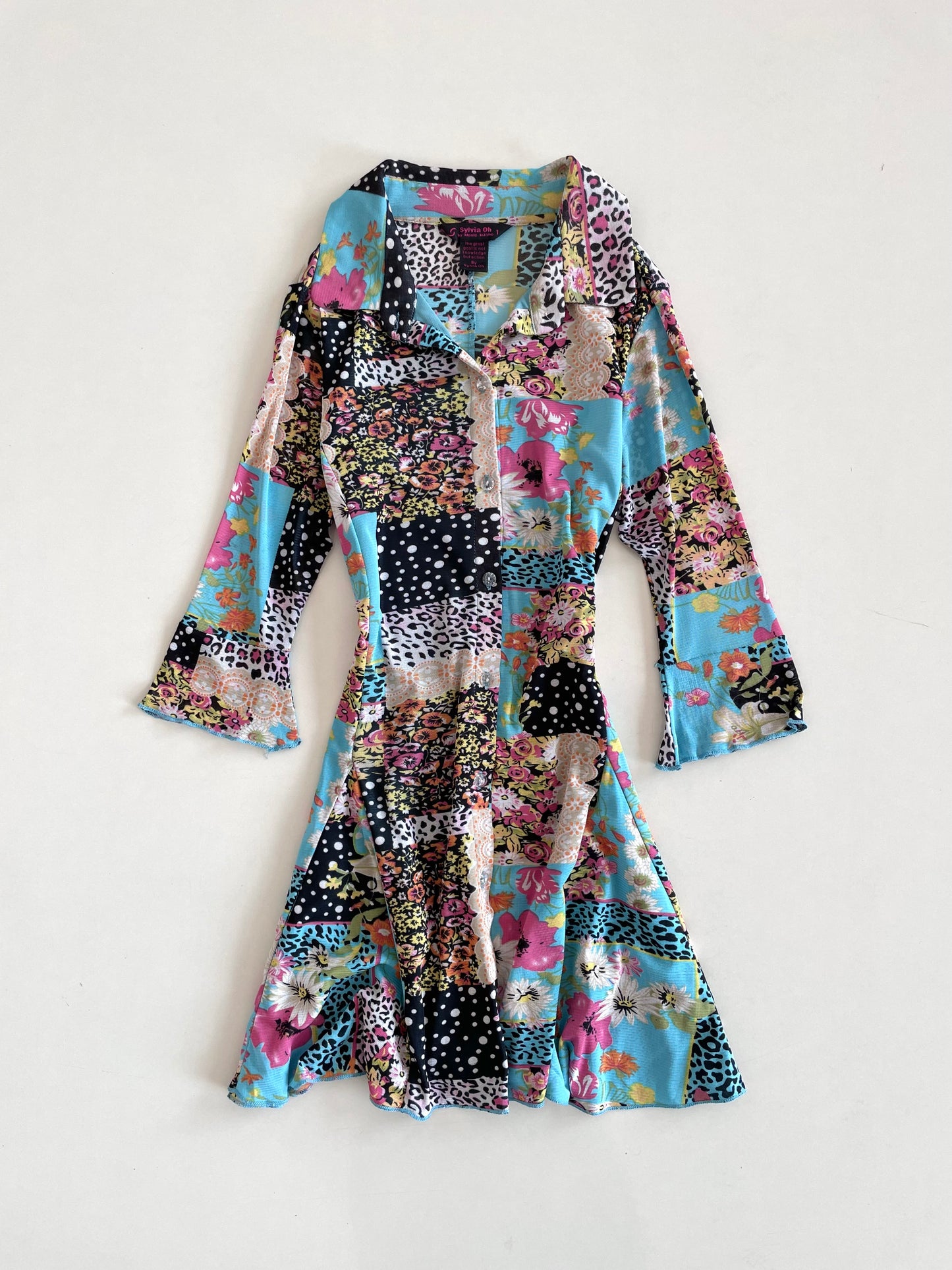 Sylvia Oh by Monte Milano Vintage Dress-Bust 36