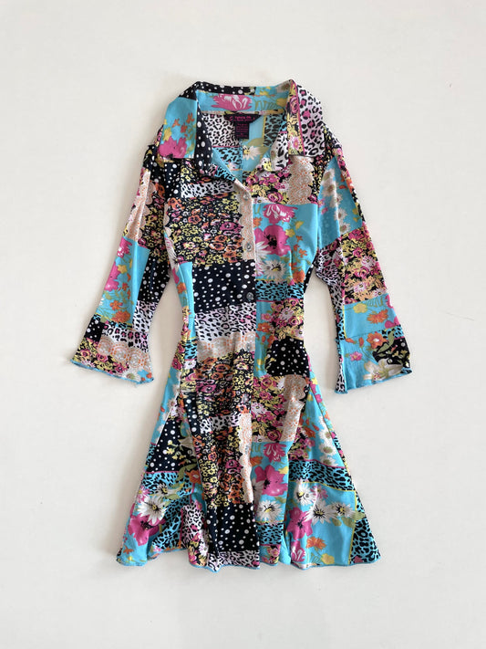 Sylvia Oh by Monte Milano Vintage Dress-Bust 36