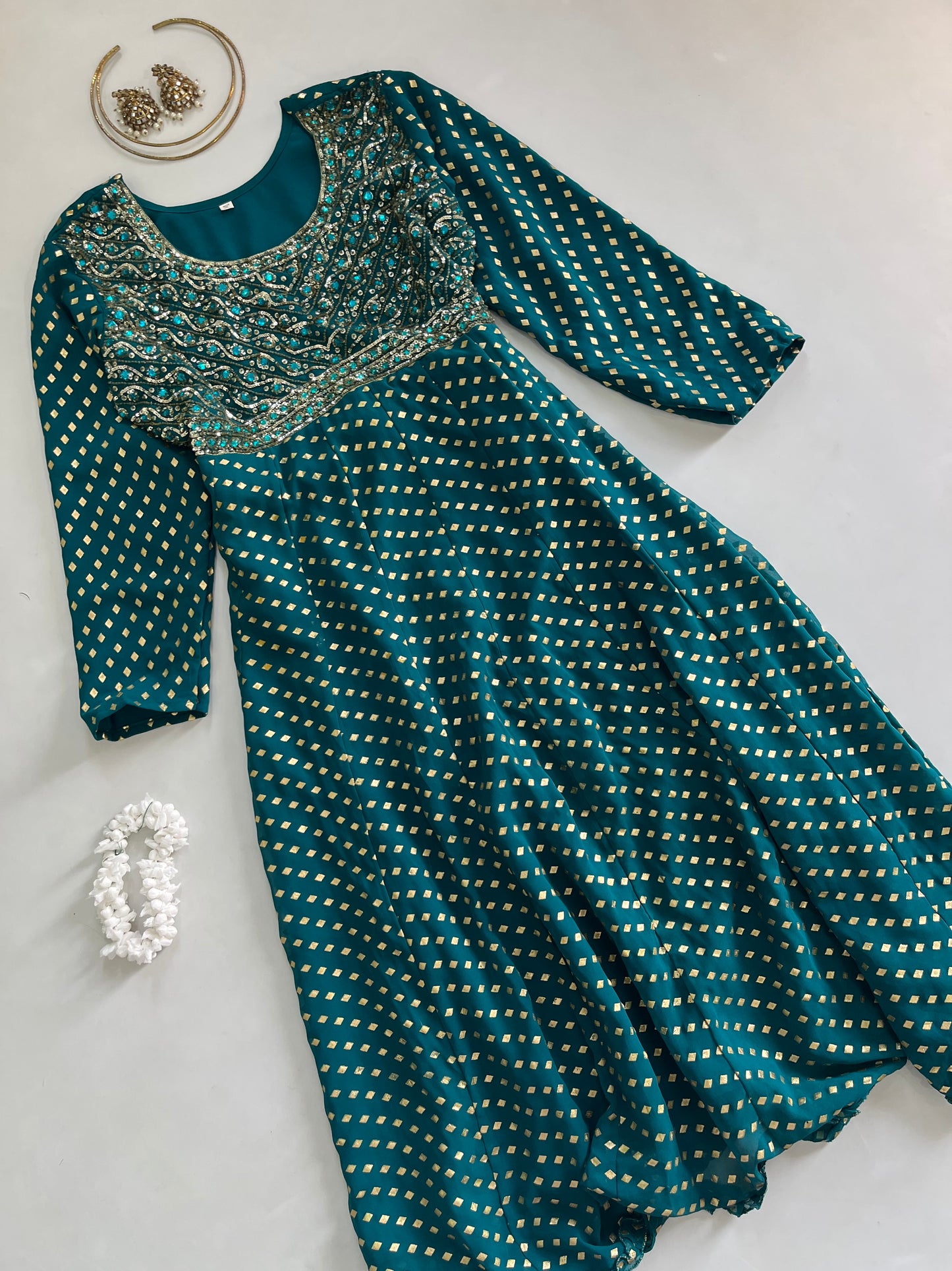 Heavily Embroidered Kurti-Bust 38