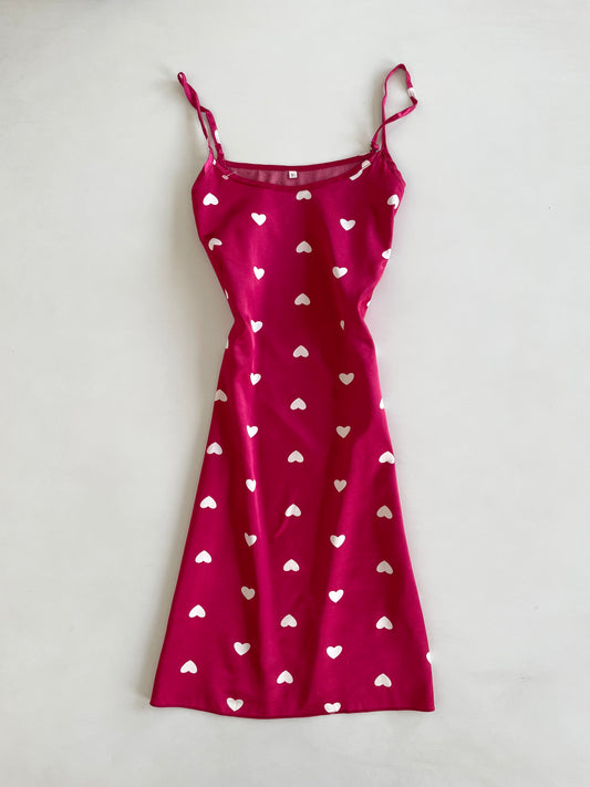 Satin Slip Dress -Bust 40