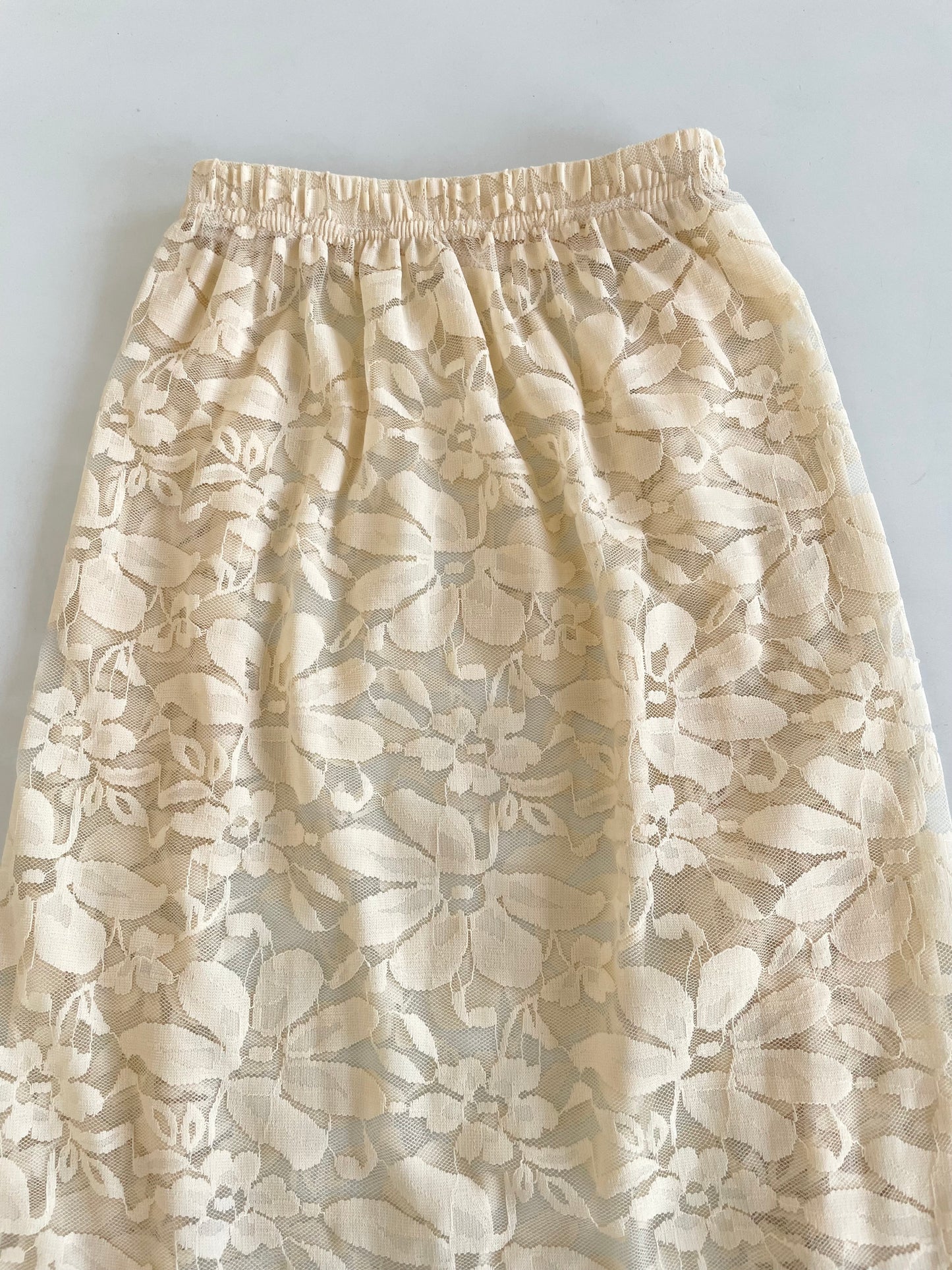 Sheer Vintage Skirt-Waist 26 to 30