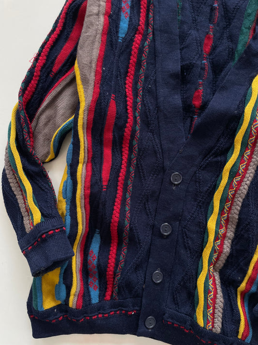 Pierre Cardin 100% Pure New Wool Vintage Cardigan-Bust 46