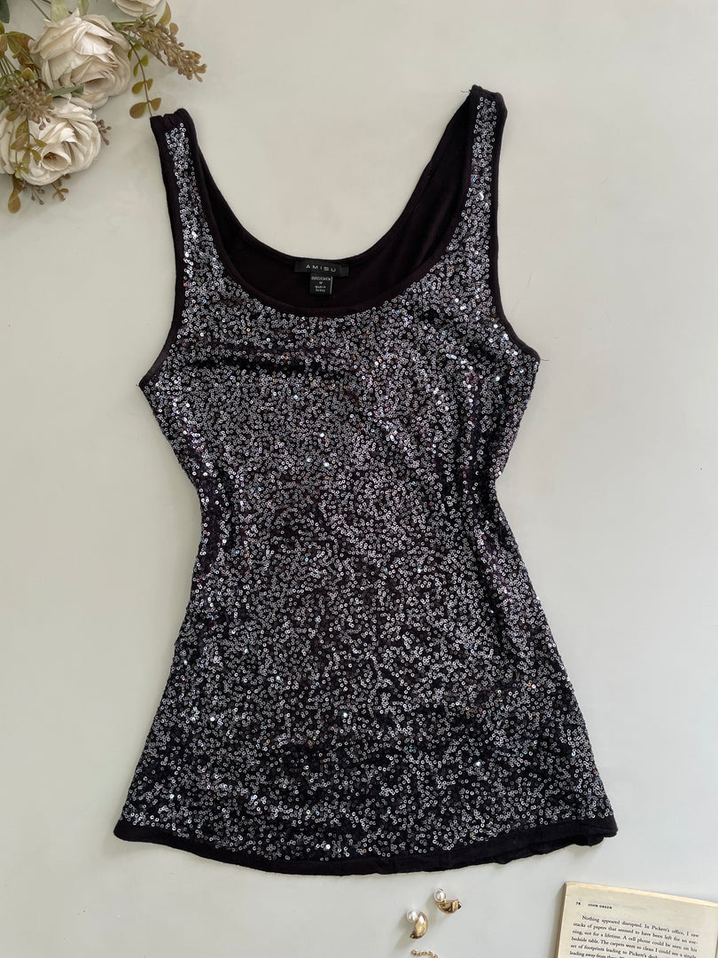 Amisu Sequin Top-Bust 32 to 34