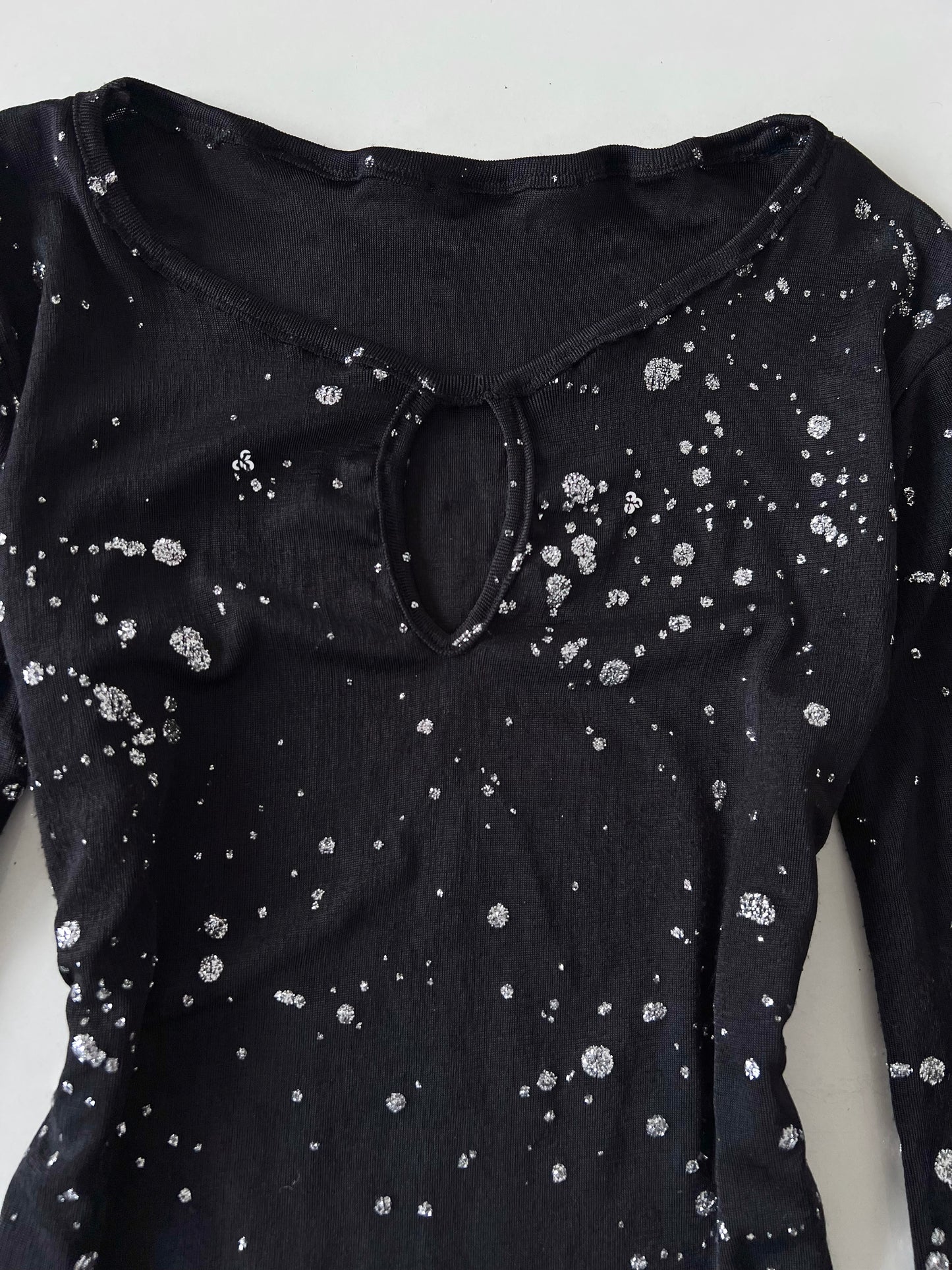 Y2k Black Top-Bust 32 to 34