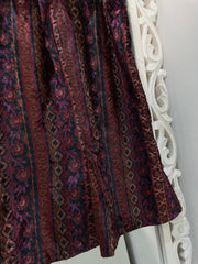 Vintage Chenille Skirt-Waist 28