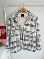 Load image into Gallery viewer, FB Sister Thick Checkered Shacket - Bust 40
