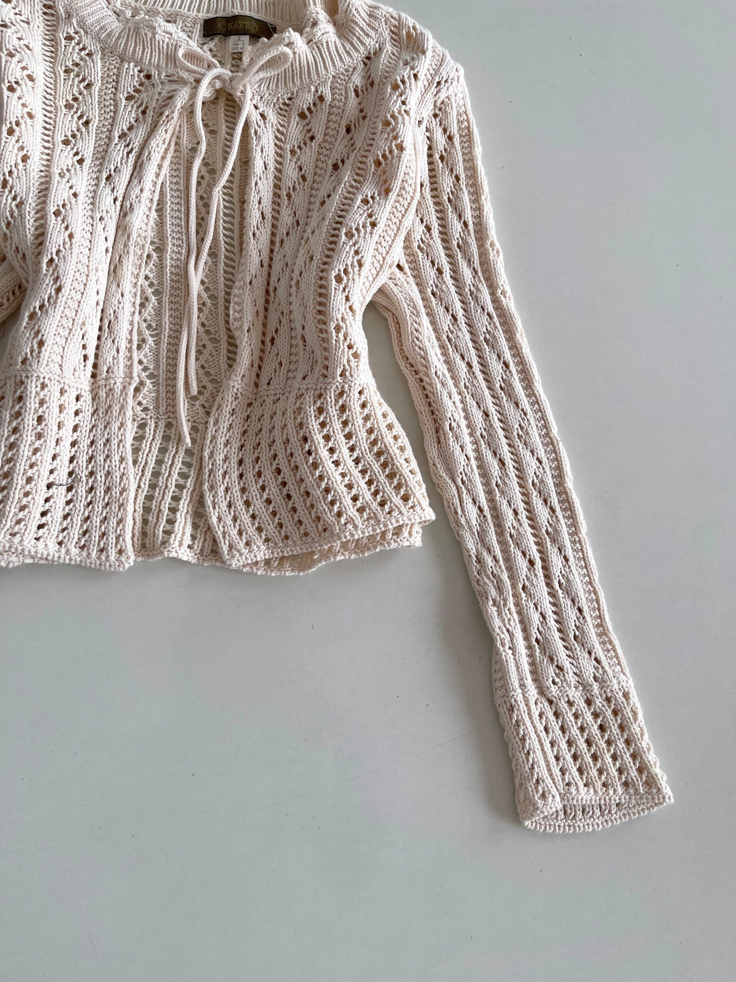 Nave Crochet Top-Bust 34